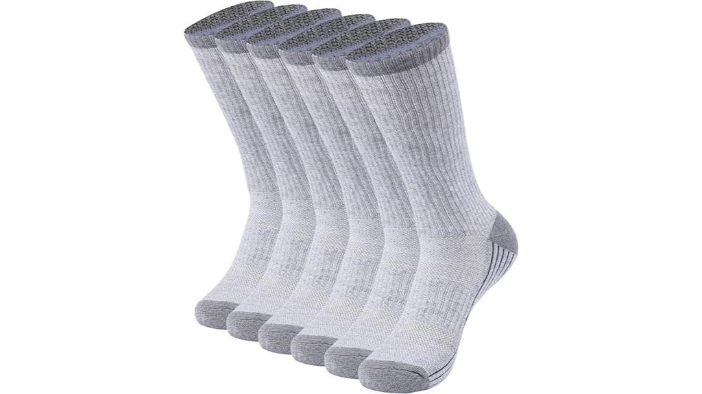 bamboo crew socks pack