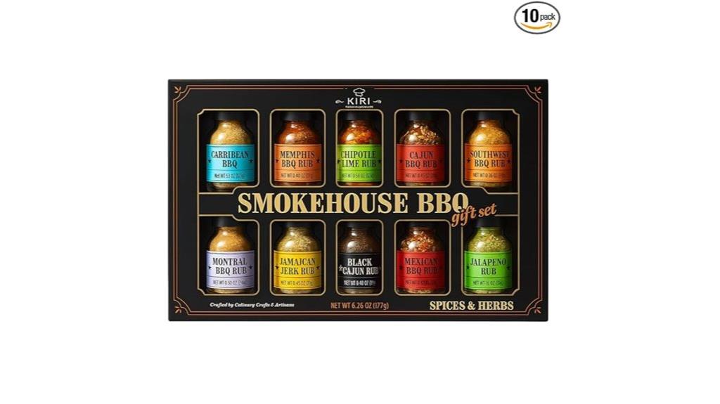 bbq spice set ten