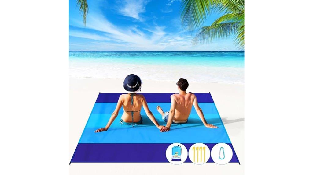 beach blanket sandproof large
