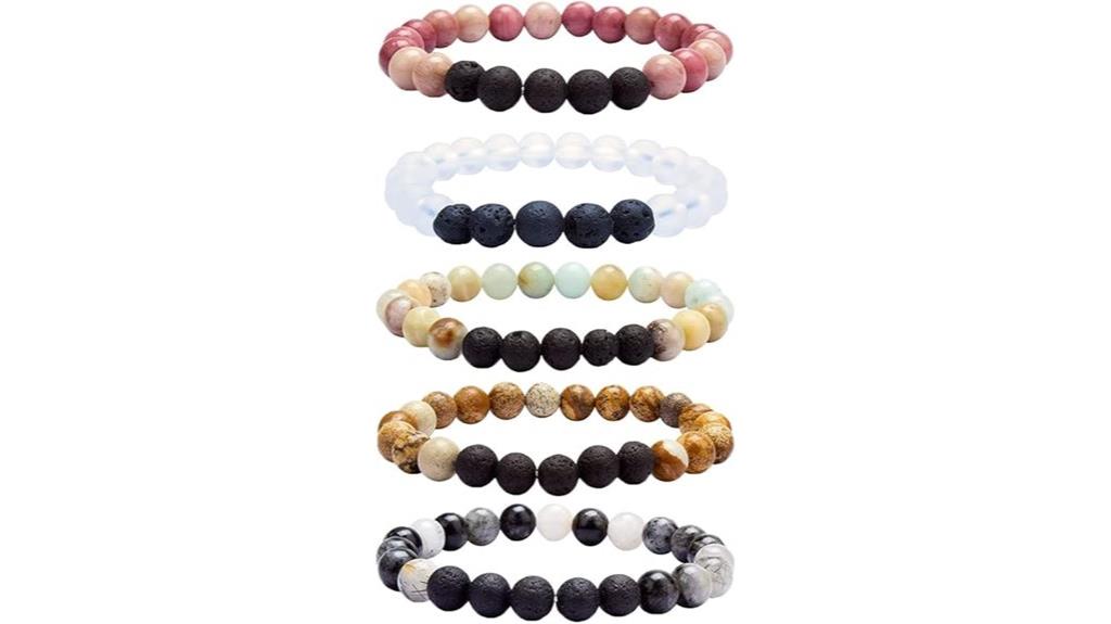beaded crystal healing bracelets