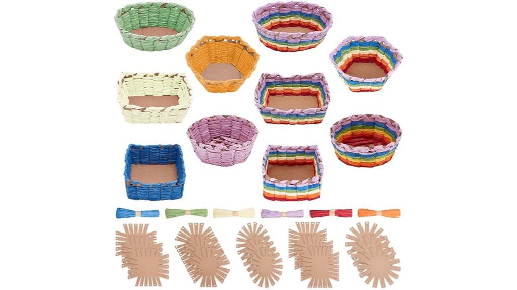 beginner basket weaving set