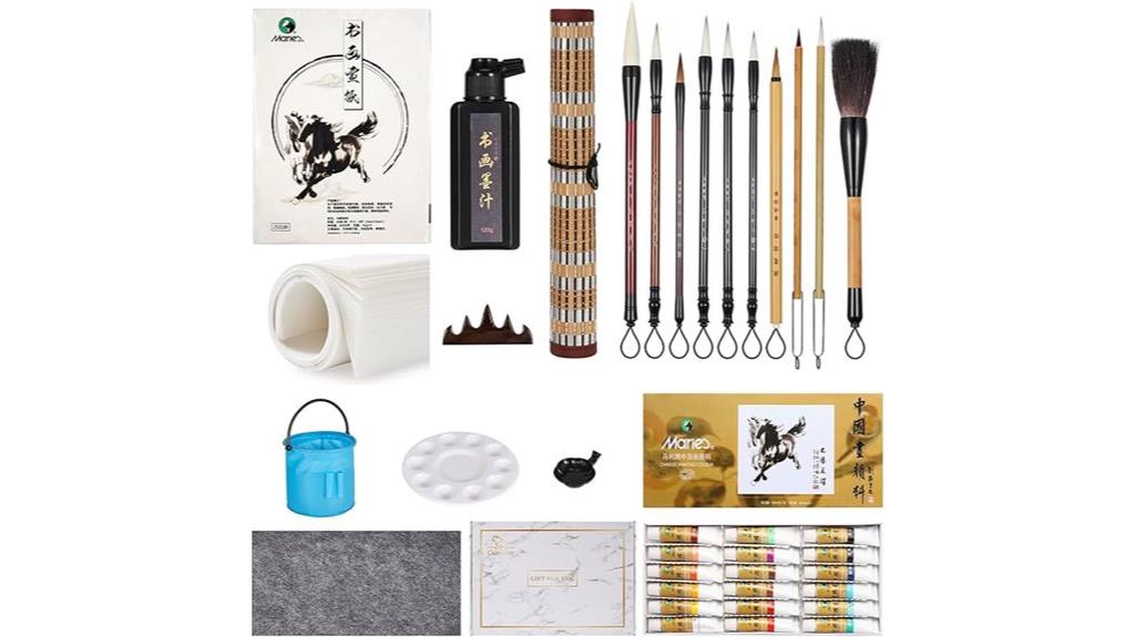 beginner chinese calligraphy tools