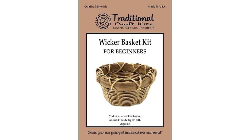 beginner wicker basket kit
