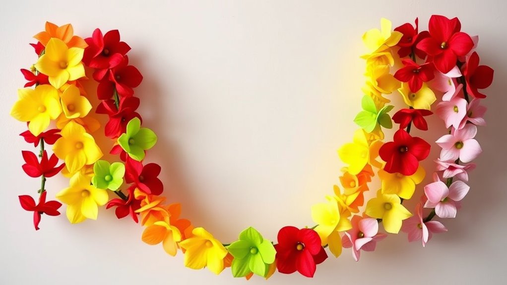 best artificial flower garlands