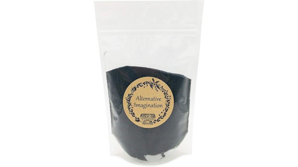 black sand for crafts
