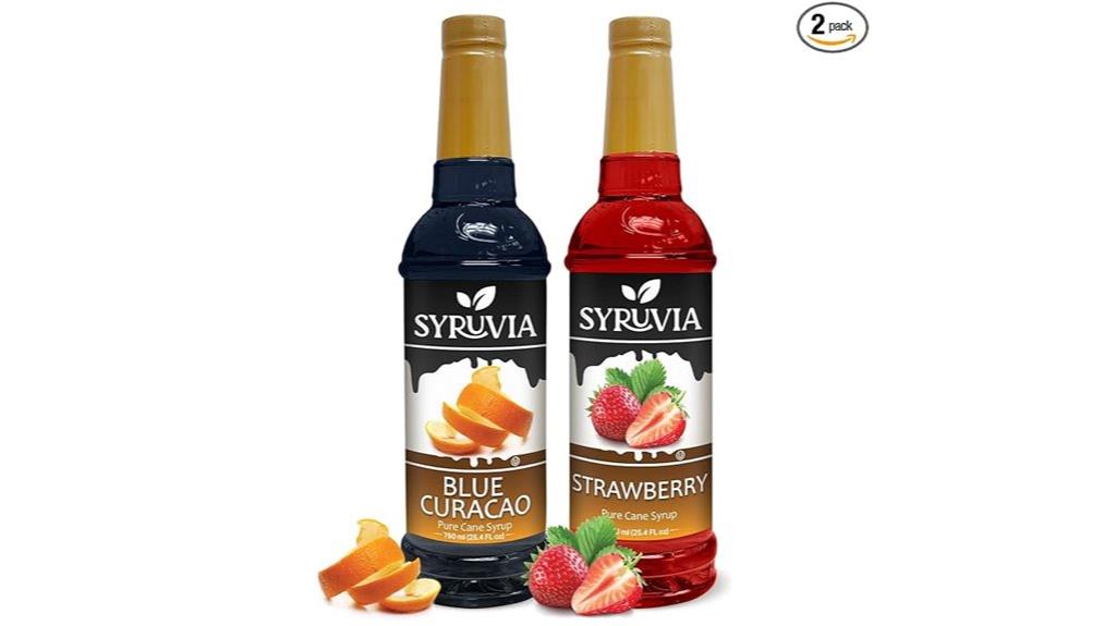 blue curacao strawberry pack