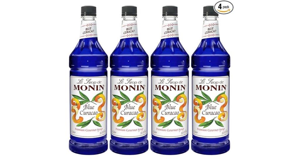 blue curacao syrup pack