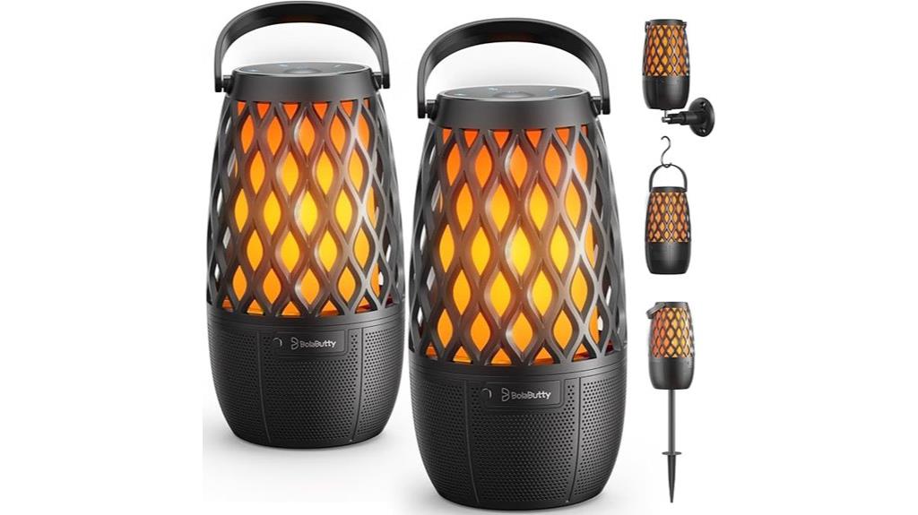 bluetooth outdoor speakers with lighting