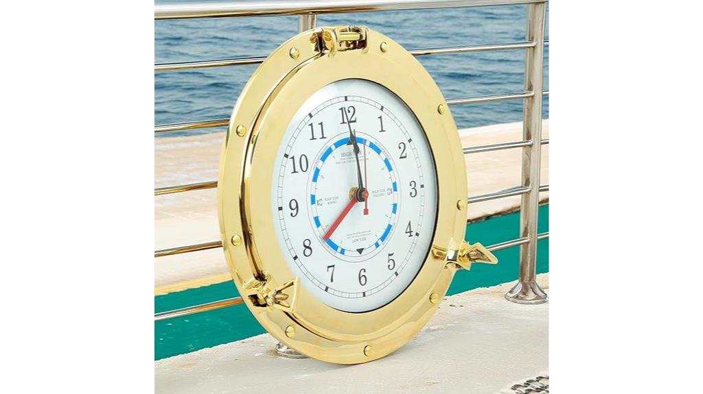 brass clocks by nagina