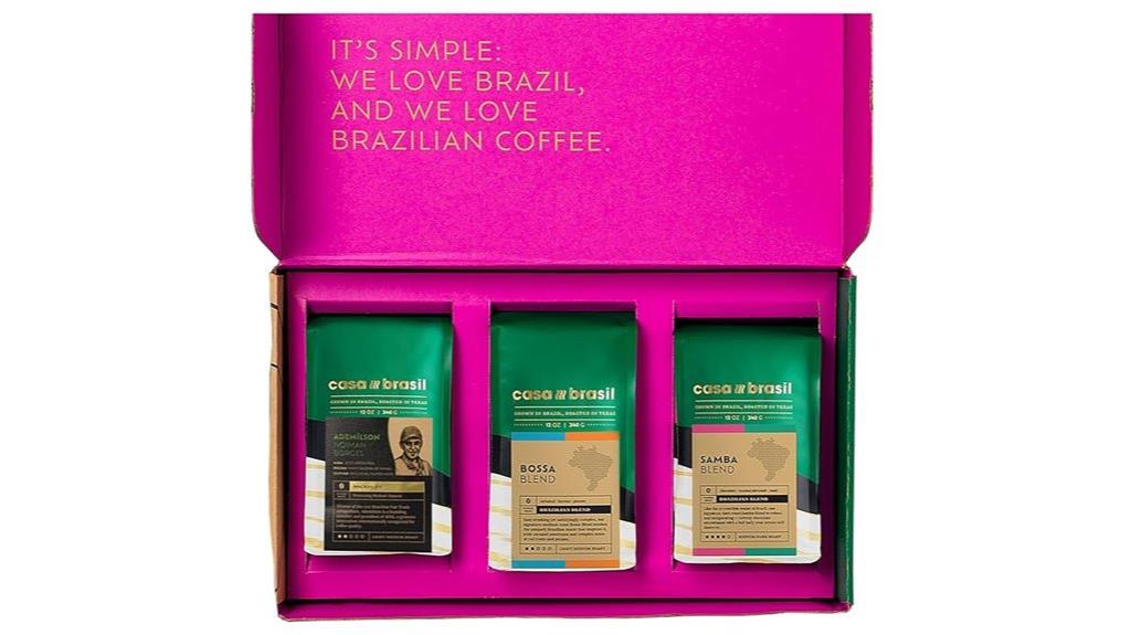 brazil coffee gift basket