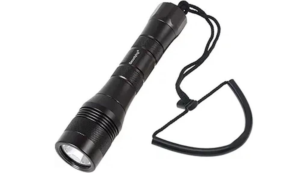 bright waterproof diving light
