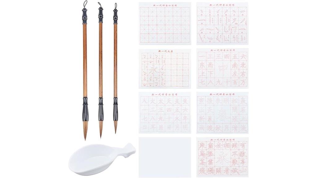 chinese calligraphy set
