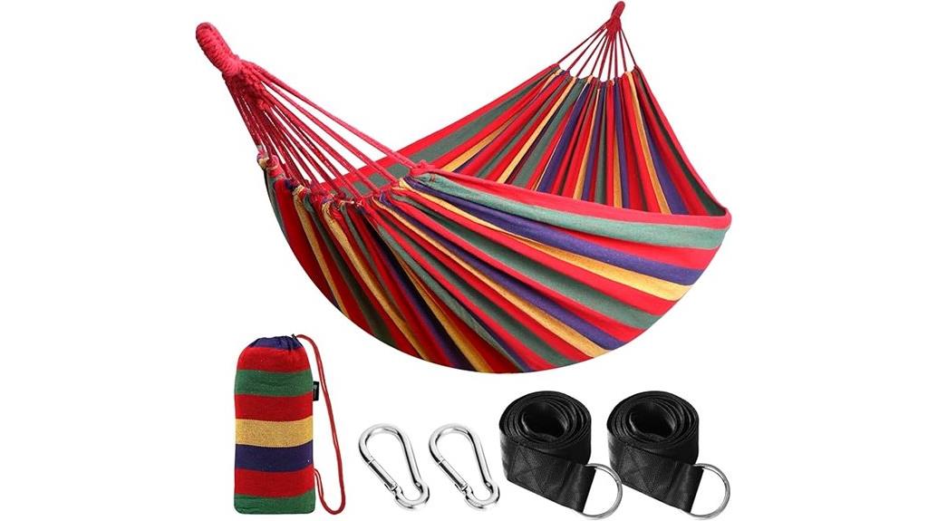 comfortable outdoor camping hammock