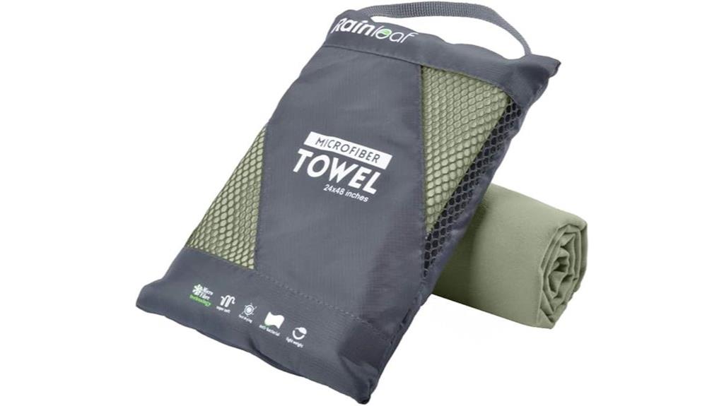 compact absorbent travel towel