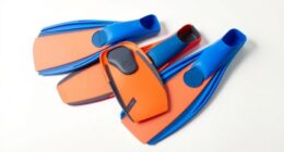 compact foldable swim fins