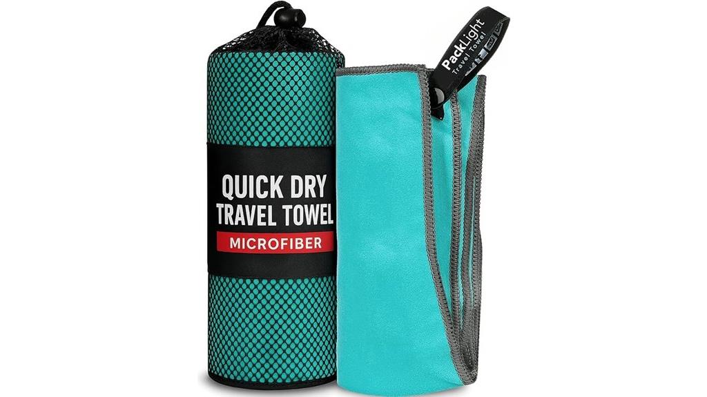 compact quick drying microfiber towel