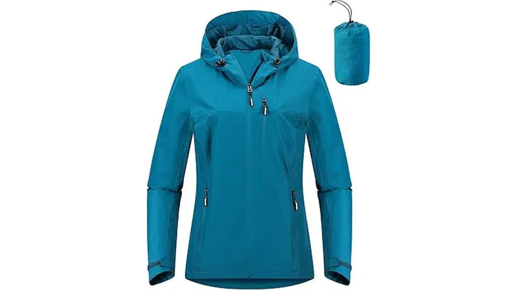 compact women s rain jacket