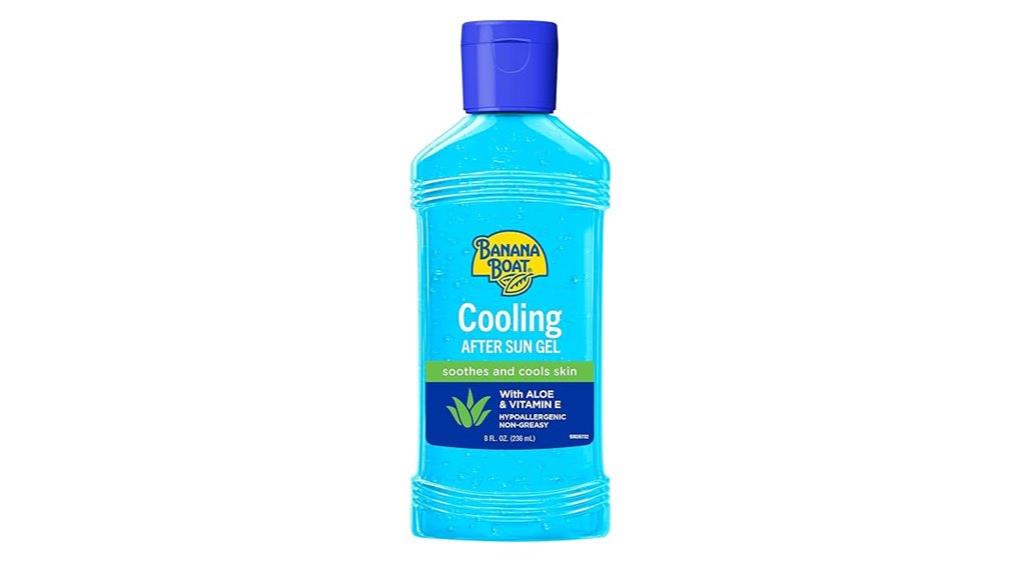 cooling sunburn relief gel
