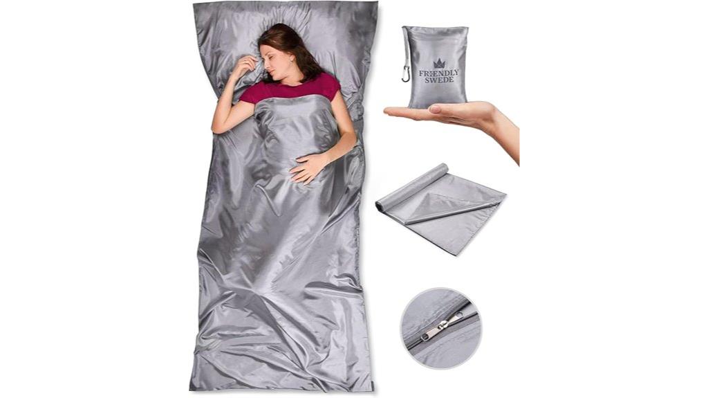 cozy sleeping bag liner