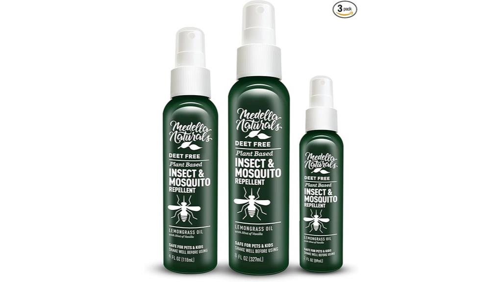 deet free travel mosquito repellent