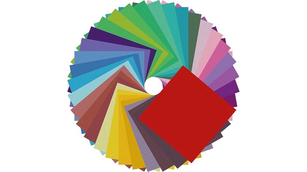 double sided colorful origami paper