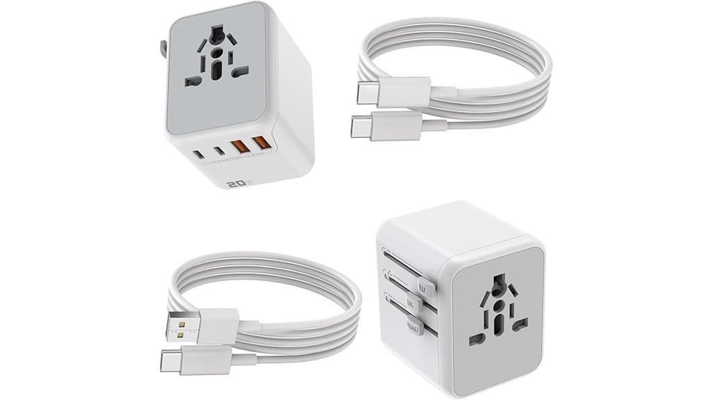 dual usb travel adapter