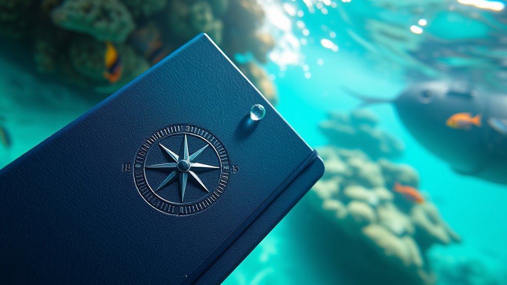 durable portable diving journal