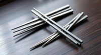 durable stylish titanium chopsticks