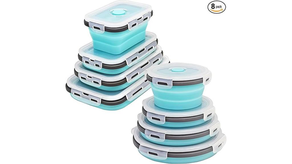 eight space saving containers