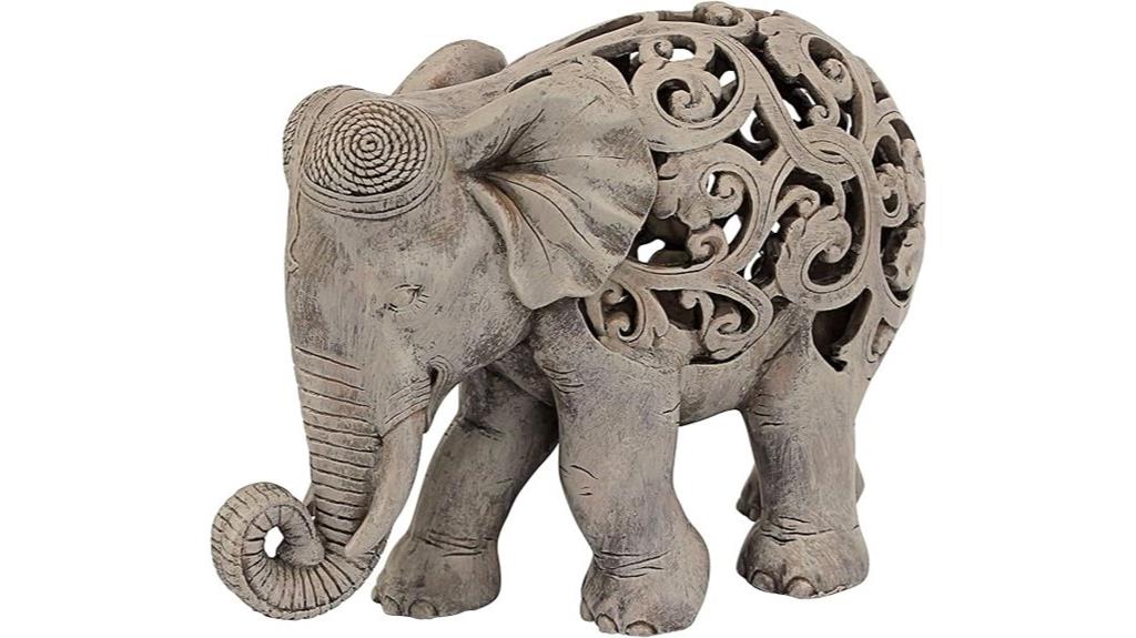 elephant animal decor statue