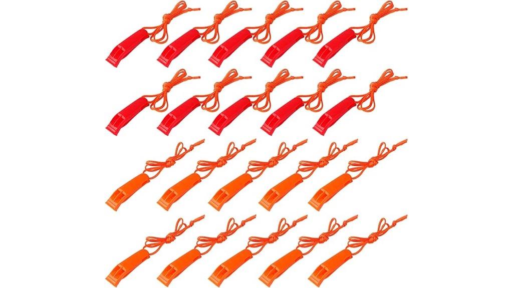 emergency whistle set