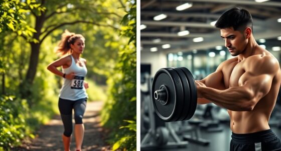 exercise types comparison