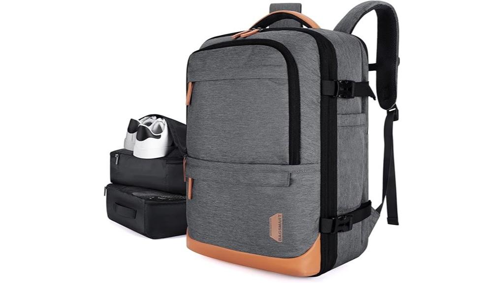 expandable 40l carry on backpack