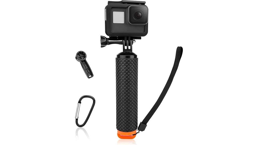 floating gopro hand grip