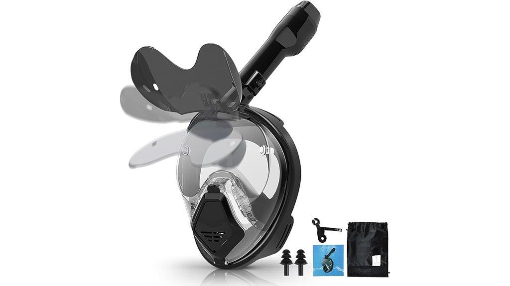 full face adult snorkel mask
