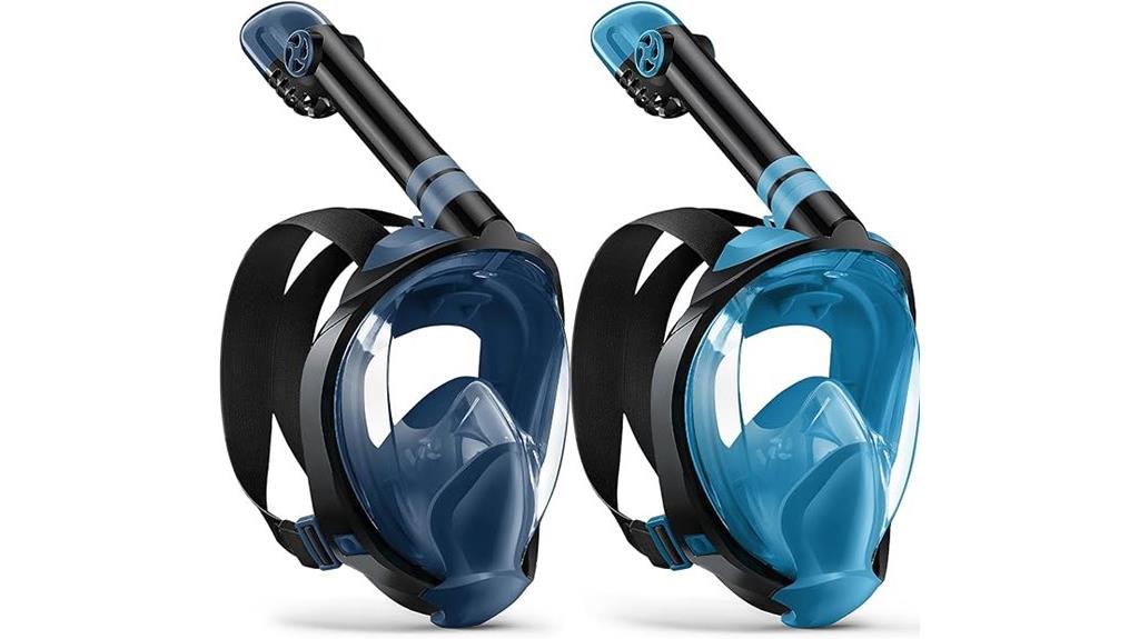 full face snorkel mask