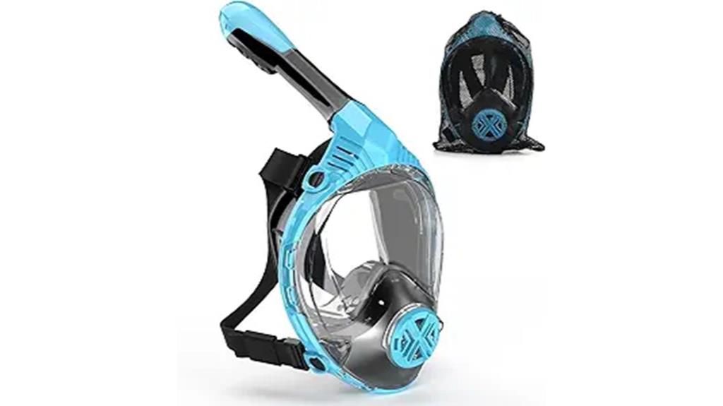 full face snorkel mask