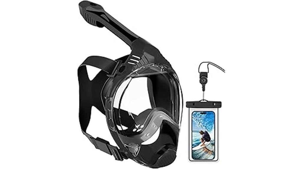 full face snorkel mask