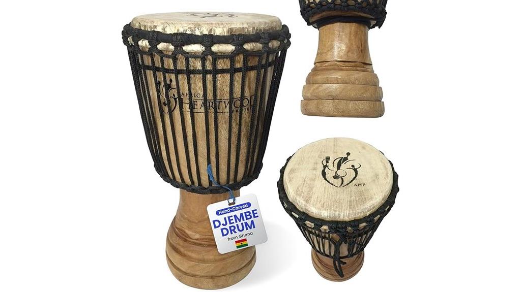 ghana hand carved djembe