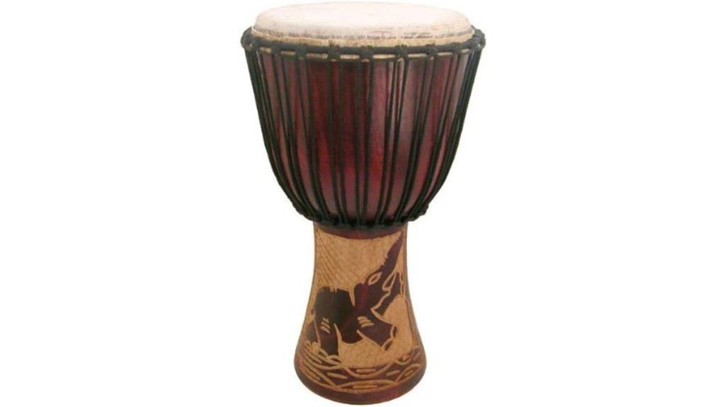 ghana handcrafted djembe drum