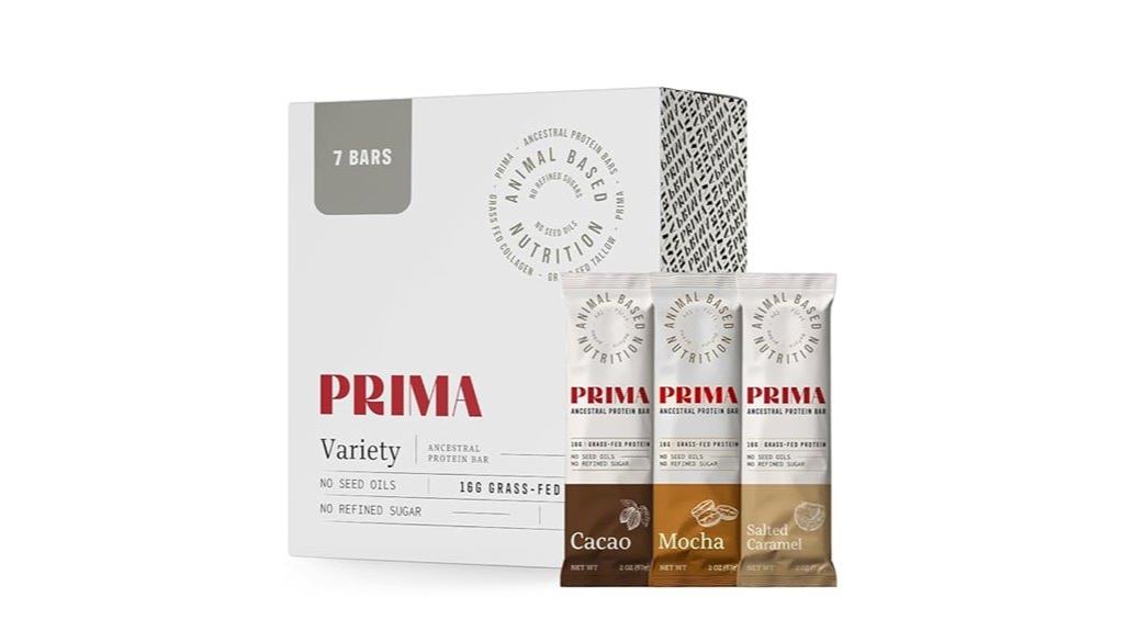 grass fed ancestral protein bars