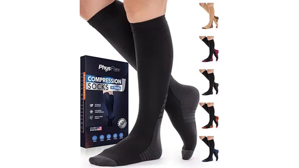 high compression support socks