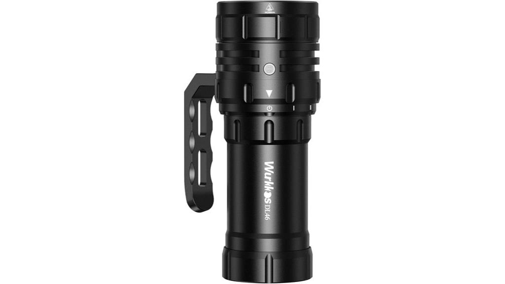 high intensity underwater dive light