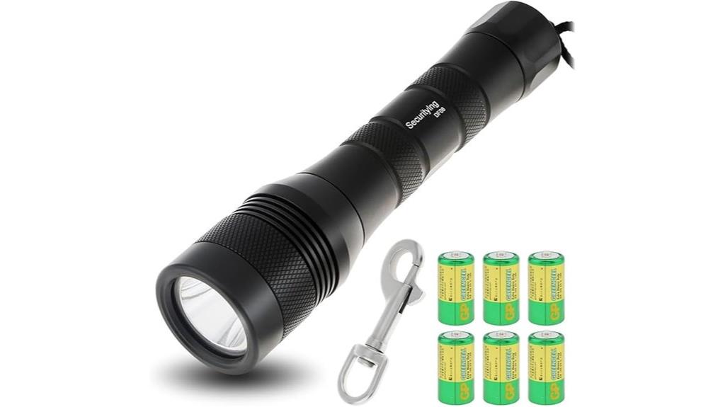 high lumen waterproof dive light