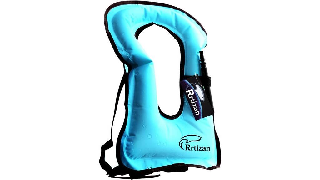 inflatable adult snorkel vest