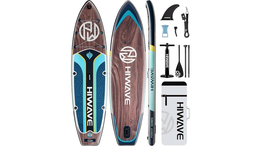 inflatable paddle board dimensions
