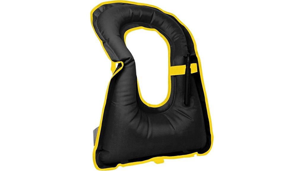 inflatable snorkel vest