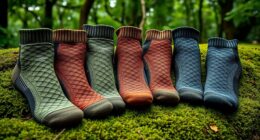 insect repellent hiking sock selection
