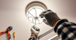 install light fixture safely