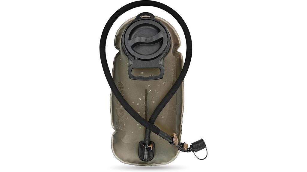 insulated hydration bladder options